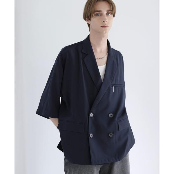 「SOCCE」 ジャケット M ネイビー メンズ