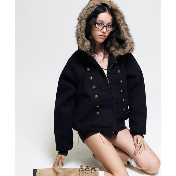 ブルゾン アウター 「26AW LOOK掲載品番/WEB限定サイズあり」ナポレオンファーブルゾン レディース