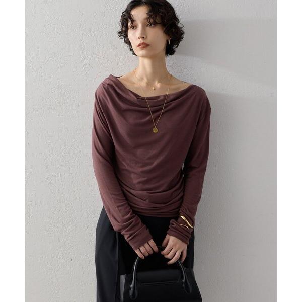 tシャツ ドレープカットソー レディース