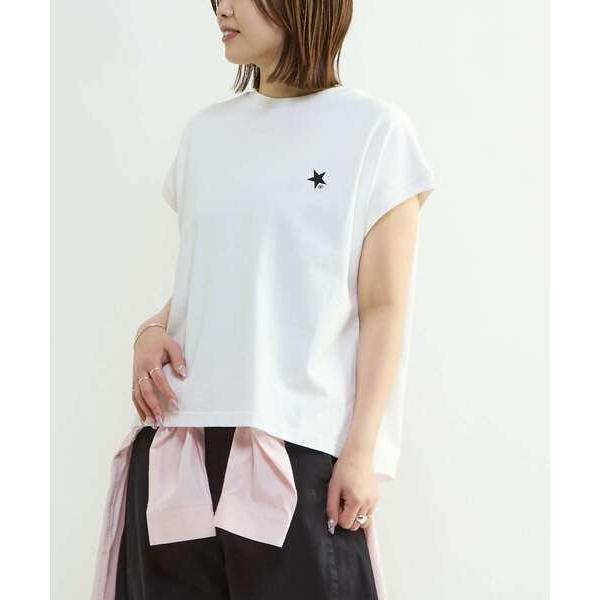 tシャツ FRENCH SLEEVE STAR SPINDLE TEE レディース