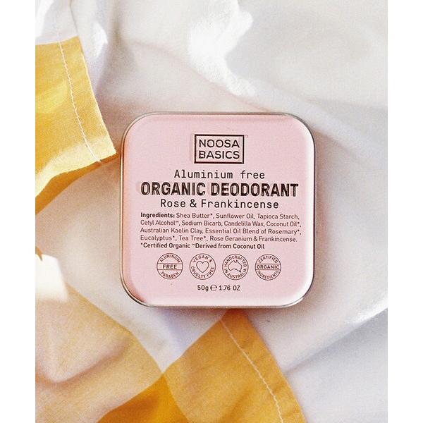 ボディクリーム 「NOOSA BASICS（ヌーサ・ベーシックス）」デオドラントバター 50g／天然由来 ボディケア アルミニウムフリー 保湿 ボディバター