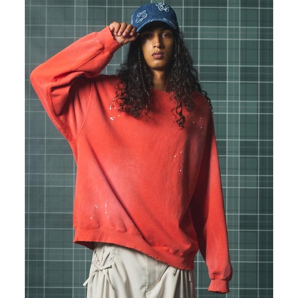 トレーナー スウェット 「UNISEX」Destroy Damage Prime-Over Crewneck sweatshirt/デストロイダメージプライムオーバークルーネックスウェット「MAISON S…