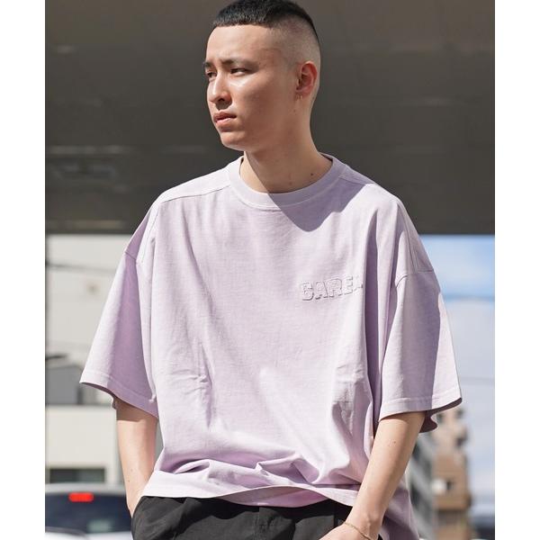 「JACKROSE」 半袖Tシャツ L ラベンダー メンズ