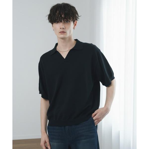 「CIYOT」 半袖ニット S ブラック メンズ