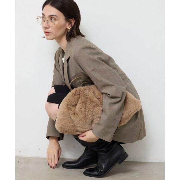 トートバッグ 「MANAKAコラボ」「2.718」エコファークラッチBAG レディース