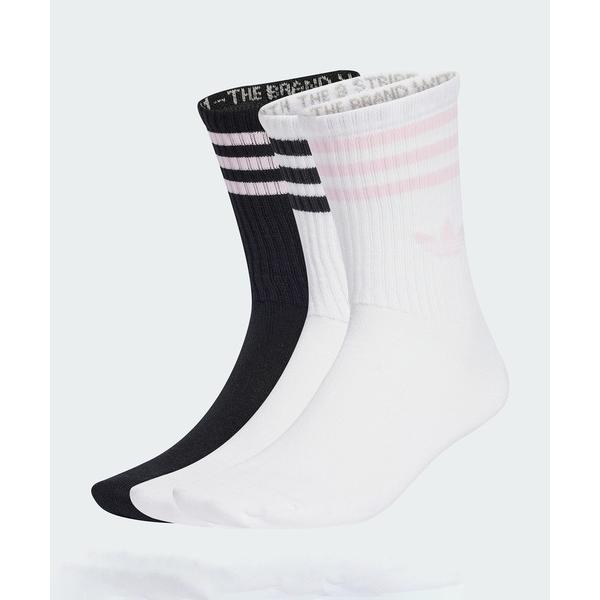 アディダス　adidas 靴下 スリーストライプス クルーソックス 3足組 靴下  / アディダスオリジナルス adidas Originals メンズ レディース