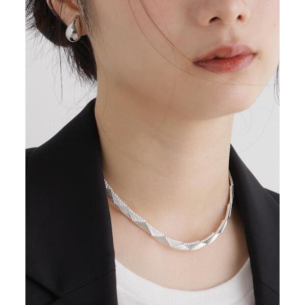 チョーカー on the sunny side of the street/Chevron Chain Choker 38cm レディース
