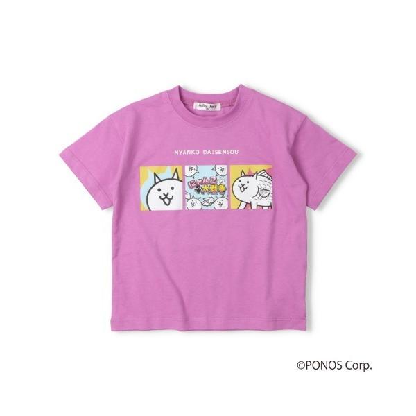 tシャツ 「WEB限定」にゃんこ大戦争/半袖Tシャツ キッズ 子供服 男の子