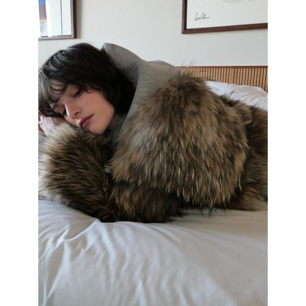ジャケット テーラードジャケット racoon coat レディース