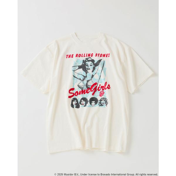 tシャツ ローリングストーンズ 別注 ヴィンテージ加工 プリントTシャツ メンズ
