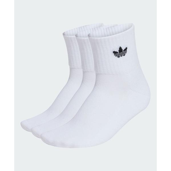 アディダス　adidas 靴下 ミッドアンクルソックス 3足組 / アディダスオリジナルス adidas Originals メンズ レディース