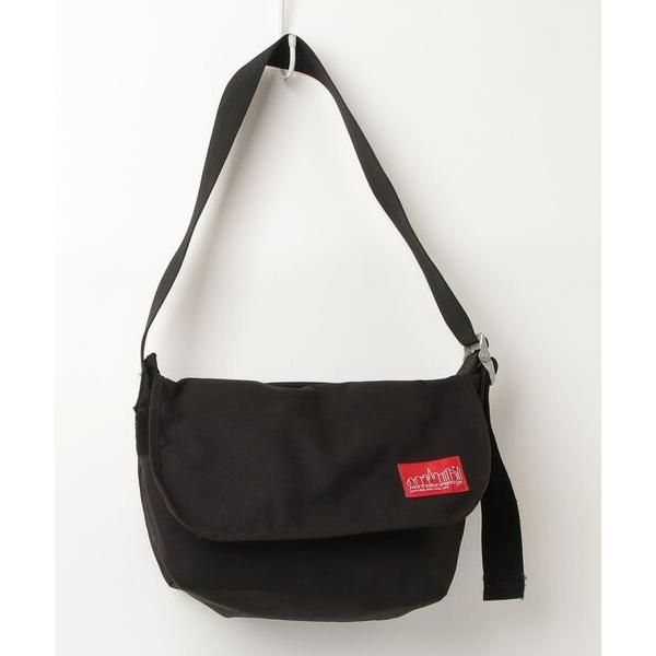 「Manhattan Portage」 ワンポイントメッセンジャーバッグ - ブラック メンズ