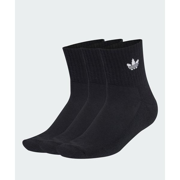 アディダス　adidas 靴下 ミッドアンクルソックス 3足組 / アディダスオリジナルス adidas Originals メンズ レディース