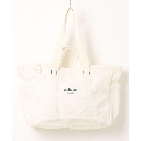 アディダス　adidas トートバッグ 大きめ 「adidas」リニアキャンバストートバッグ メンズ レディース