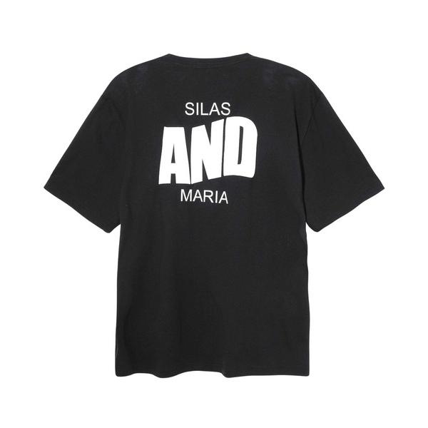 「SILAS」 半袖Tシャツ M ブラック メンズ