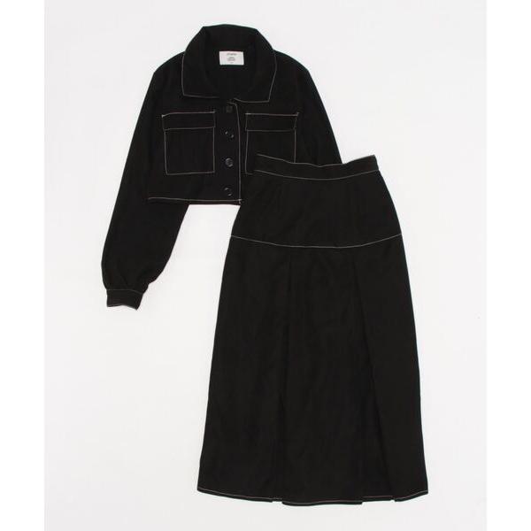 「jouetie」 セットアップ MEDIUM ブラック レディース