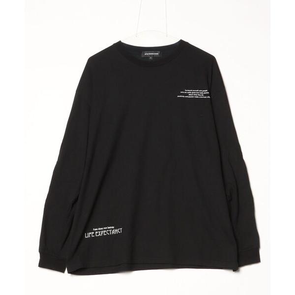 「JACKROSE」 長袖Tシャツ M ブラック メンズ