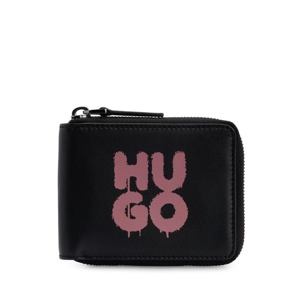 「HUGO」 財布 ONESIZE ブラック メンズ