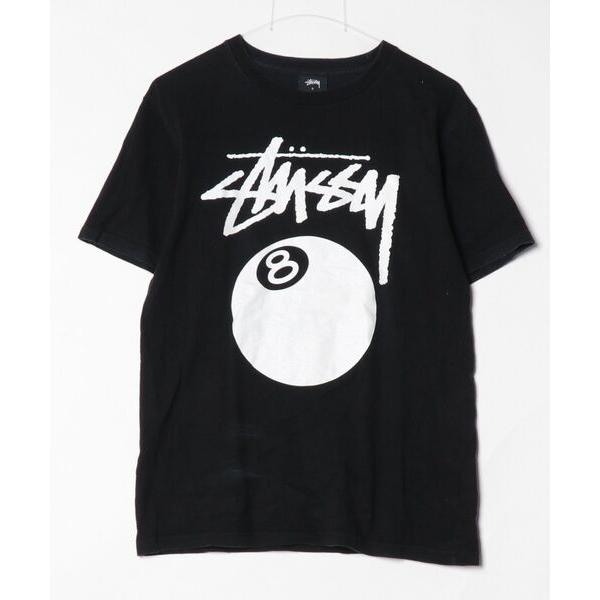 「STUSSY」 半袖Tシャツ - ブラック メンズ