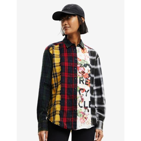「Desigual」 長袖シャツ X-SMALL ネイビー レディース