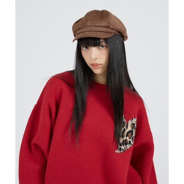 帽子 キャスケット メンズ 「RUBEN/ルーベン」FAKE SUEDE CASKET/RUS-5075/フェイクスエードキャスケット/帽子/ユニセックス「WEB限定」 メンズ レディース