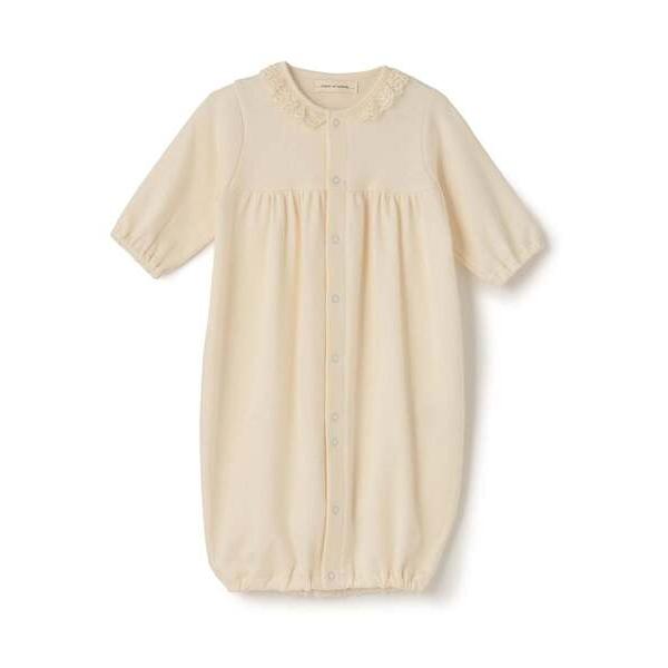 ベビー服 ロンパース アイリッシュレース2WAYオール「オーガニック」「日本製」