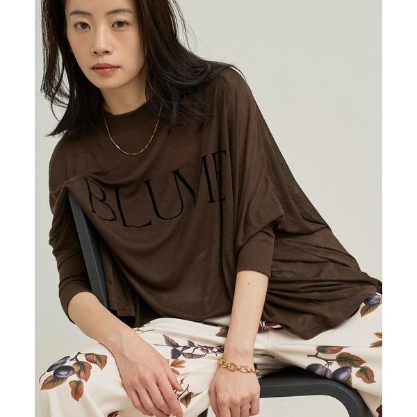 tシャツ ソフトシアードルマンロゴトップス レディース