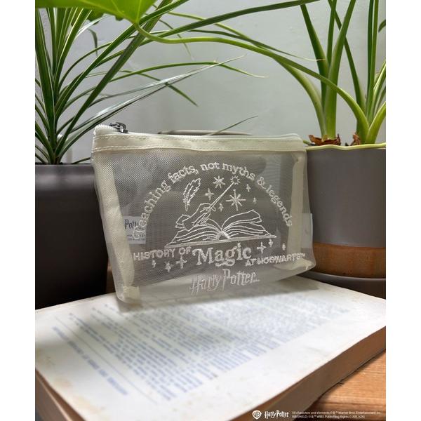 ポーチ 「Harry Potter」ホグワーツ 刺繍メッシュポーチ レディース