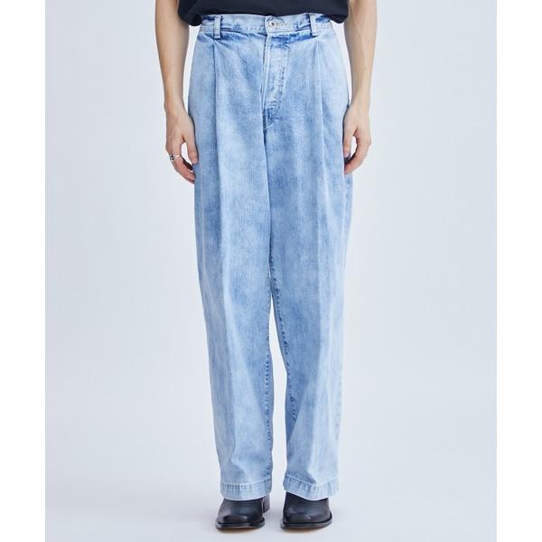「marka」 デニムパンツ 1 サックスブルー メンズ