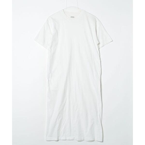 「CONVERSE TOKYO」 Tシャツワンピース - ホワイト レディース