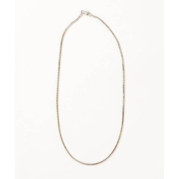 「ISOLATION」 ネックレス 50cm シルバー レディース
