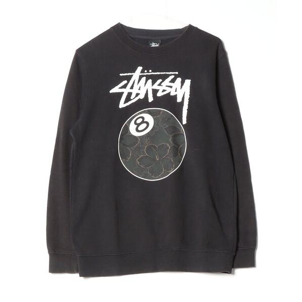 「STUSSY」 長袖Tシャツ - ブラック メンズ