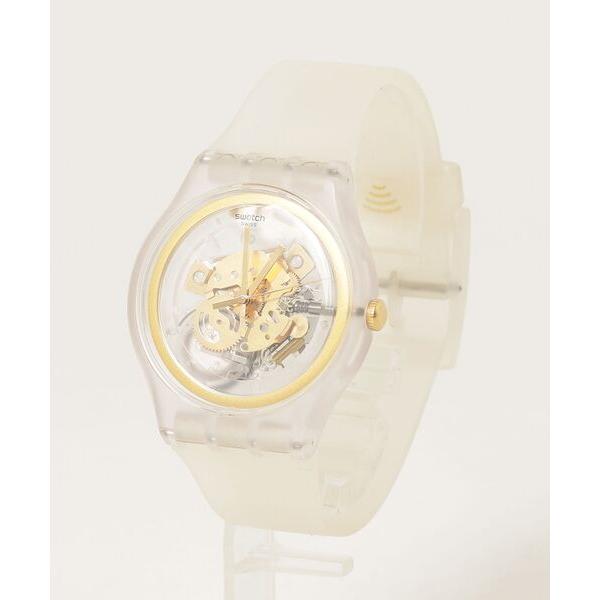 「SWATCH」 アナログ腕時計 FREE ゴールド メンズ