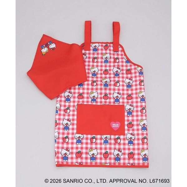 キッズエプロン HELLO KITTY 「Sanrio サンリオ」