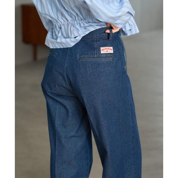 チノパン RED KAP × FREAK'S STORE/レッドキャップ 別注 ストレートチノパンツ/デニムパンツ レディース