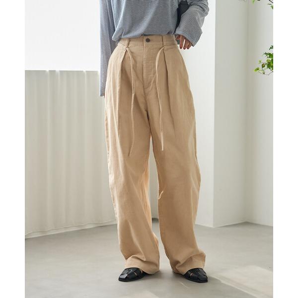 パンツ コーデュロイ RED KAP × FREAK'S STORE/レッドキャップ 別注 コーデュロイ 紐付きイージーパンツ「セットアップ対応」 レディース
