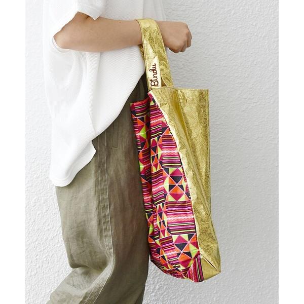 「BINDU」 ハンドバッグ ONE SIZE ゴールド レディース