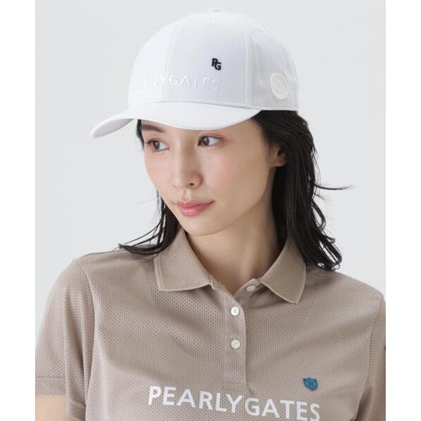 キャップ 帽子 レディース 「PEARLY GATES」「PG is PG」リサイクルツイルキャップ (UNISEX) レディース メンズ