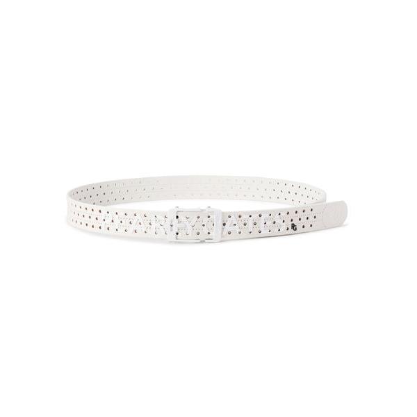 ベルト 「PEARLY GATES」「PG is PG」フリーバックルパンチングレザーベルト (UNISEX) レディース メンズ
