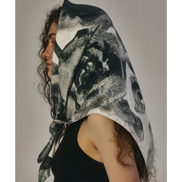 スカーフ バンダナ 「IRIS 47」awake scarf/アウェイク スカーフ  大判 レディース