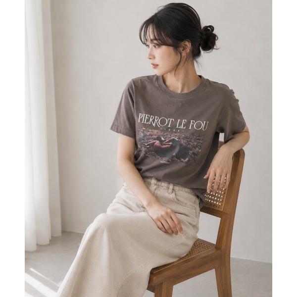 tシャツ 半袖 「 TRICOMER / トリコメル 」 PIERROT LE FOU-1 / 映画「気狂いピエロ」 Tシャツ レディース メンズ