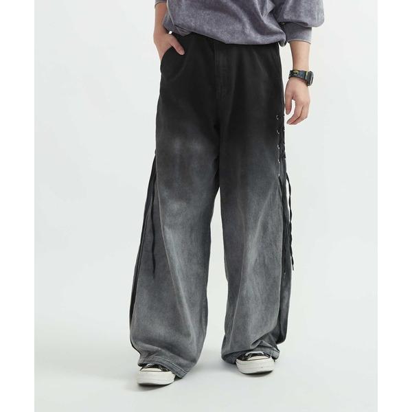 パンツ FADE COLOR LACE-UP PANTS レディース メンズ