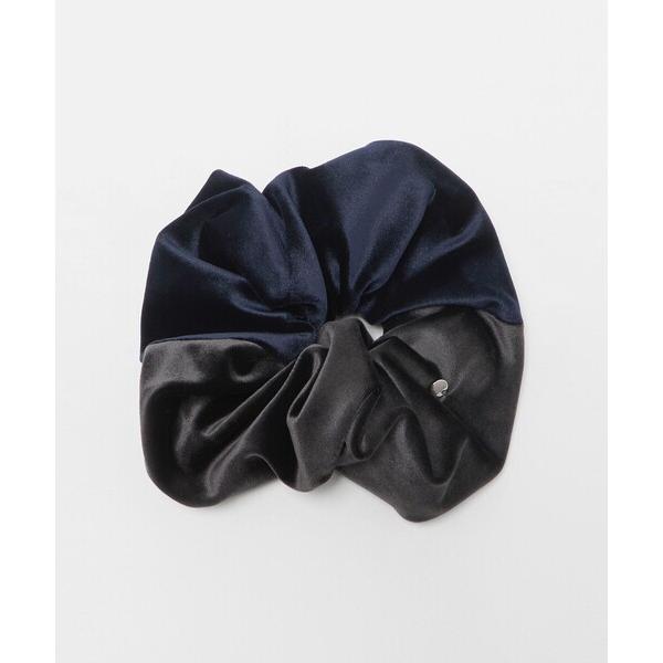 シュシュ 「MARW UNITED ARROWS」ベロア バイカラー シュシュ