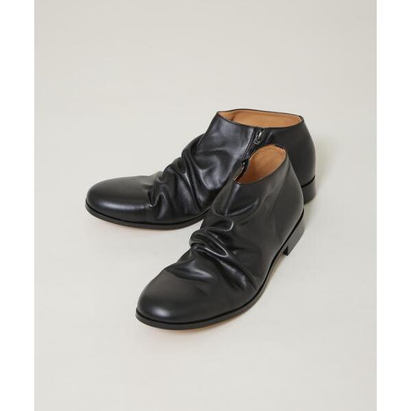 ブーツ PADRONE THE STANDARD LINE/別注SHORT SIDE ZIP BOOTS/ショートブーツ メンズ