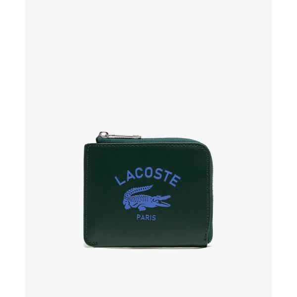 「LACOSTE」 財布 FREE ダークグリーン レディース
