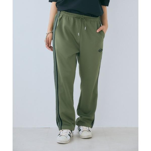 「KANGOL SPORT」 ジャージパンツ LL カーキ レディース