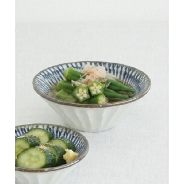 食器 おふけとちりうず しのぎ深鉢 中
