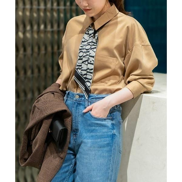 ブラウス シャツ フィブリルストレッチシャツ レディース
