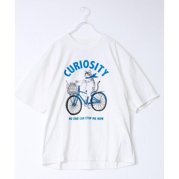 tシャツ 「FREDYMAC/フレディマック」度詰め天竺CAT＆DOGチャリTEE メンズ レディース