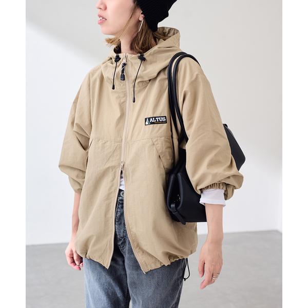 マウンテンパーカー ウインドブレーカー 「WEB先行 / 追加」ALTUS/アルタス 別注W ZIP マウンテンパーカー レディース